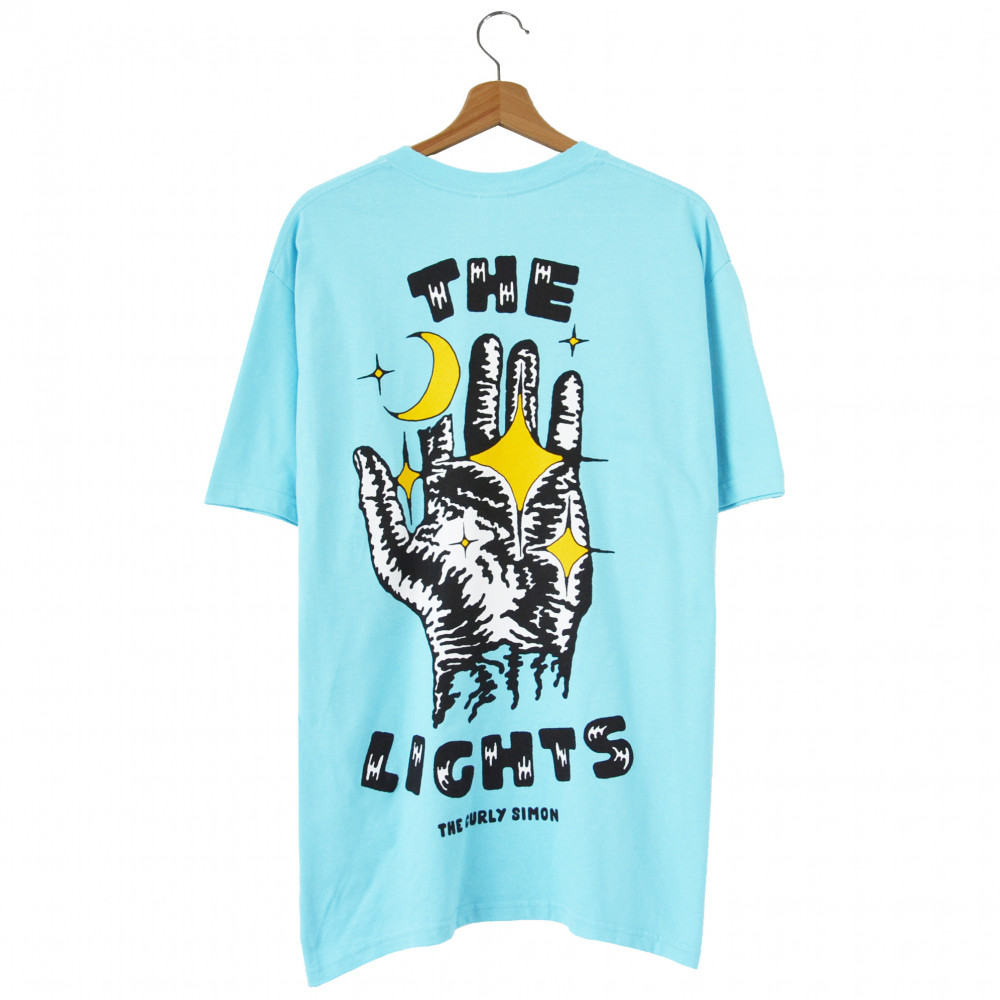 The Curly Simon The Lights Tee (Turquoise)